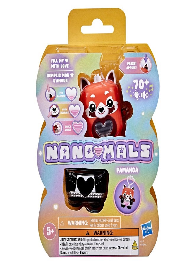 Nano-MALS Pamanda The Red Panda, Electronic Pet Panda Toy, 70+ Responses, Interactive Fidget Toys for Girls & Boys Ages 5+ - Image 2