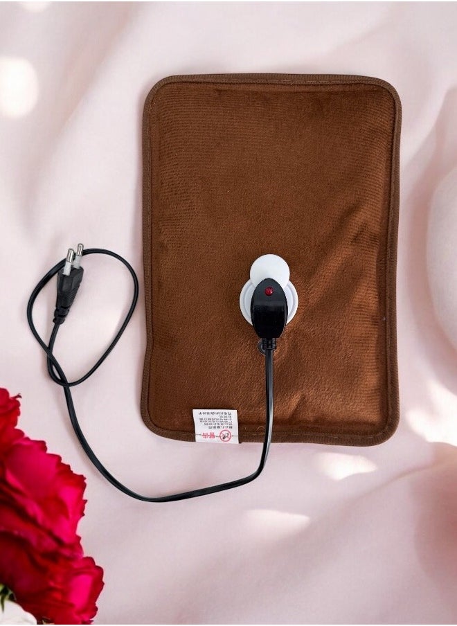Lifenpure Lifenpure™ 1 pc electric rechargeable heating water bag with hand warmer for pain relief warming hand and relieve muscle aches and back pains assorted color and design  - Image 3