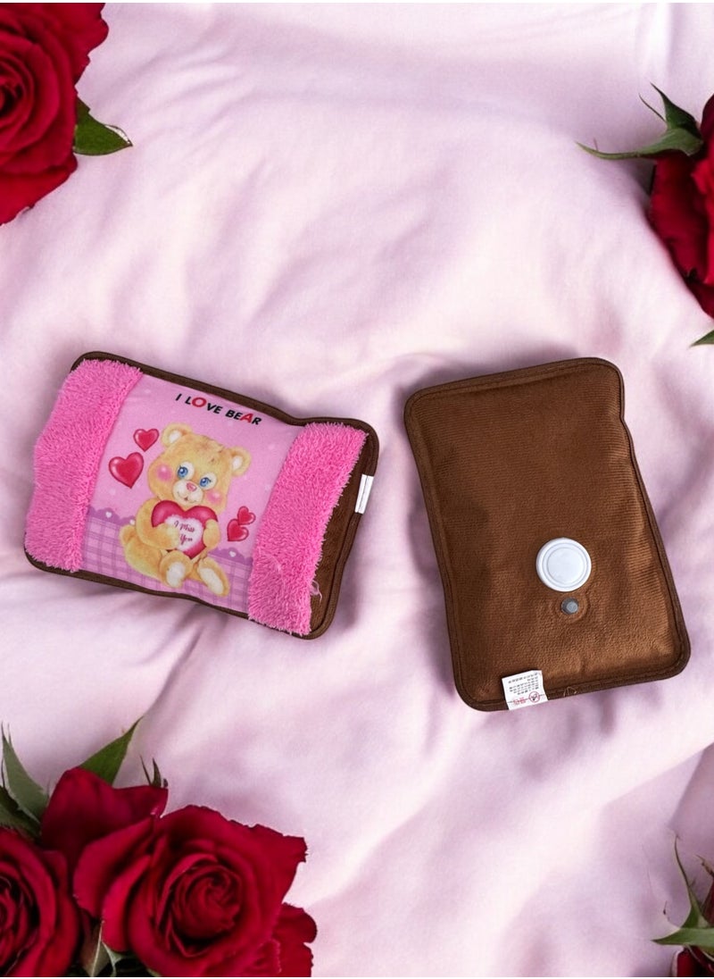 Lifenpure 1 pc electric hot water bag assorted color and design  - Image 3