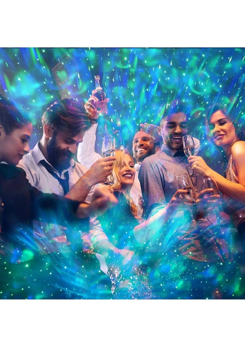 ELTRAZONE Star Night Light Projector for Bedroom | Galaxy Ocean Wave LED Nebula Cloud with Bluetooth Music Speaker | Perfect Gift for Birthday, Party, Wedding, Home Decor | Relaxing Atmosphere for Bedroom, Living Room - Black, Medium (BL-XK01) - Image 3