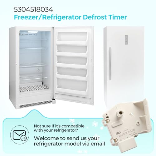 GREALTH 5304518034 Refrigerator/Freezer Defrost Timer Compatible with Frigidaire Kenmore Whirlpool Crosley Etc, Replacement Part 297318010 216744500 216744400 216517400 AP6799886 Etc - Image 4