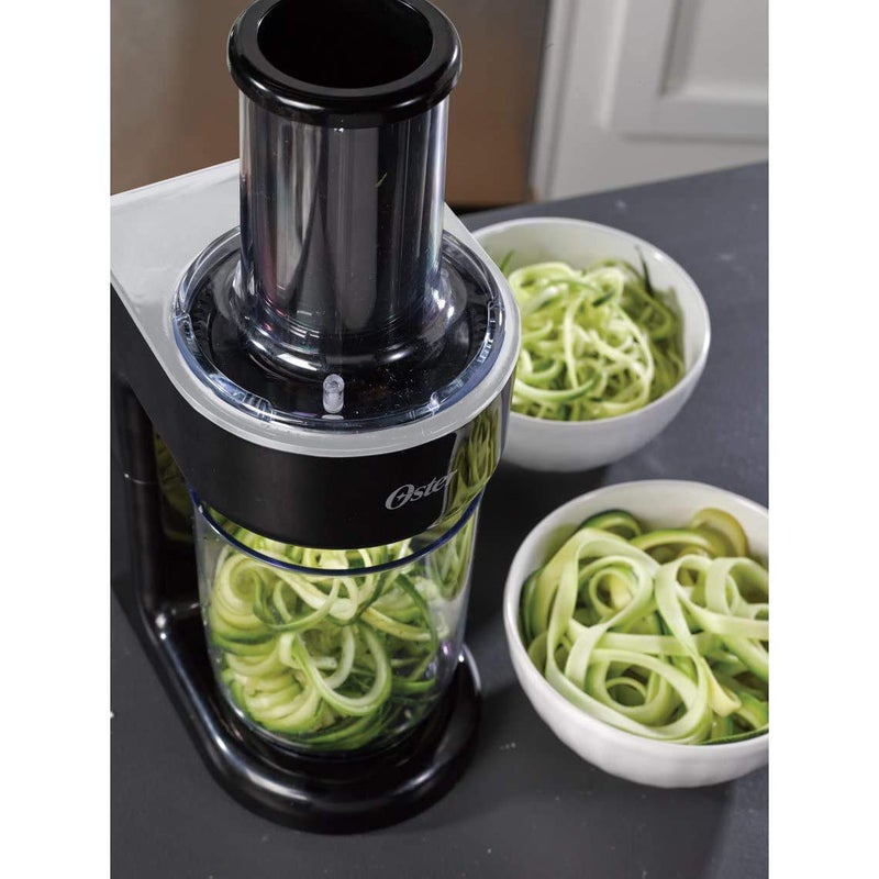 Oster Oster Easy-to-Use Electric Spiralizer with 2 Spiralizer Blades (sized for spaghetti and fettuccine noodles), Black  - Image 4