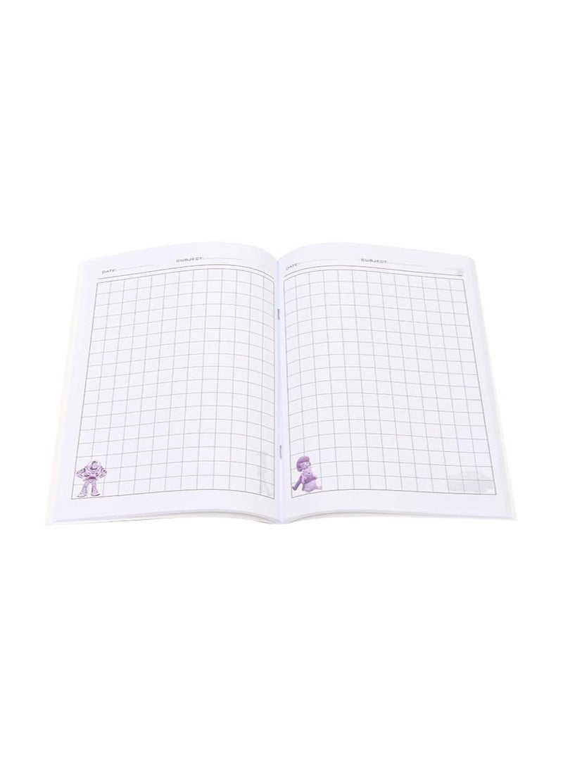 high quality stapled (square) note book 100 sheets - Multicolour - Image 3