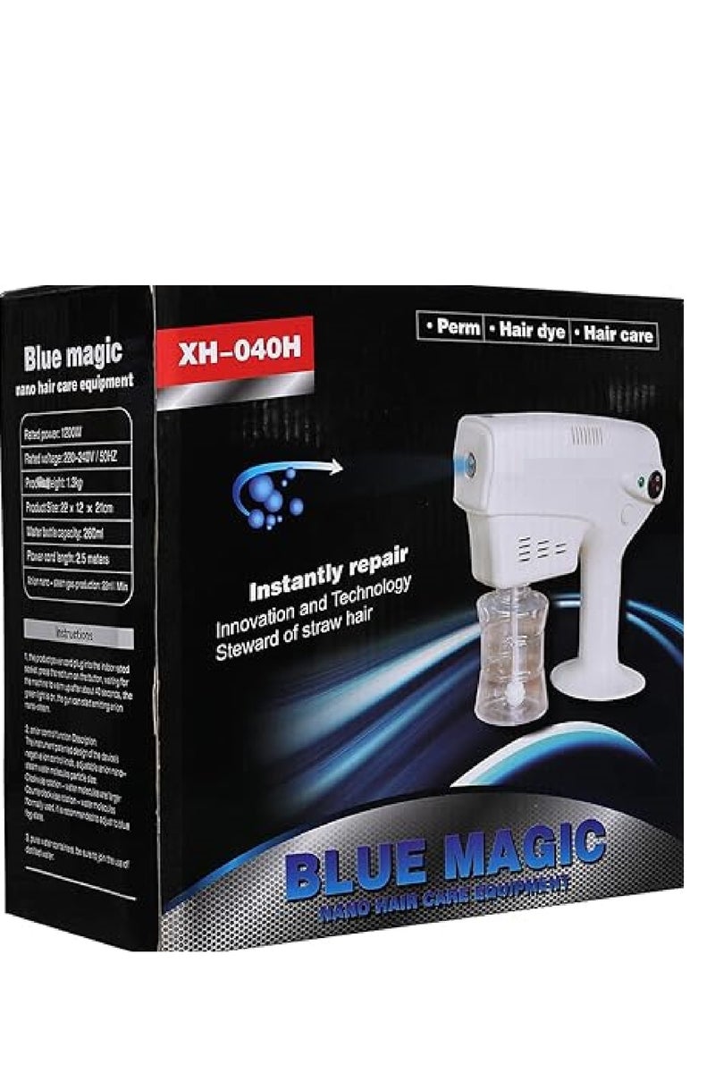 BLUE MAGIC Professional Multifunctional Nano Hair Sprayer Moisturizing and Sterilizing Hair Care Tool Spa Hair Care Moisturizer for Hair Salons 1200W - Image 1
