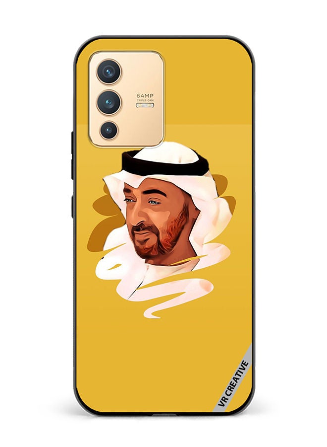 VR CREATIVE Protective Case Cover For Vivo V23 5G Sheikh Mohamed Bin Zayed Al Nahyan Design Multicolour - Image 1