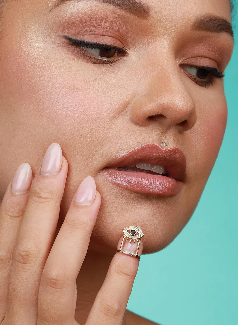 SOHI Bejeweled Statement Artificial Ring Jewellery