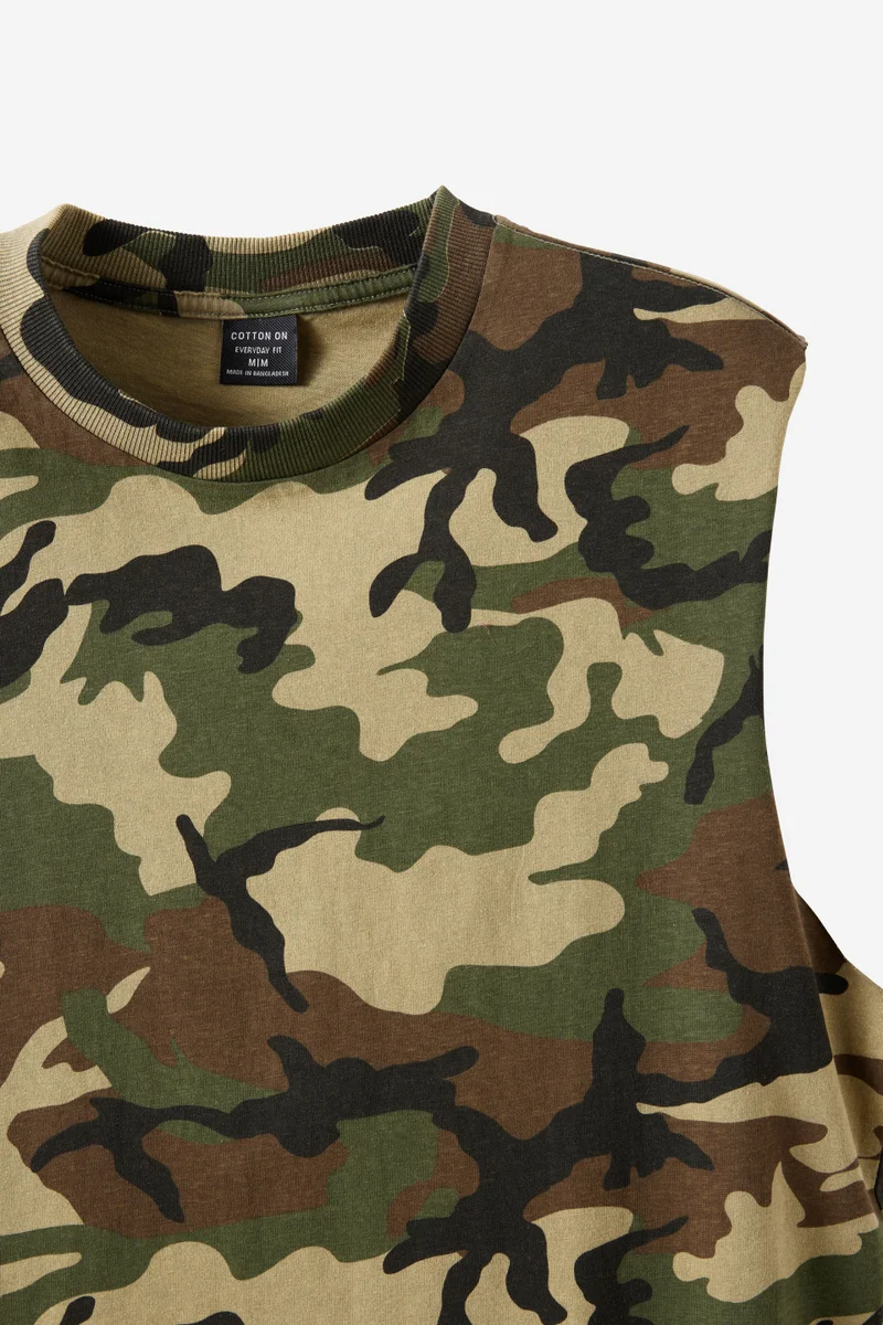 Cotton On  EVERYDAY FIT MUSCLE for Men | Best Price UAE