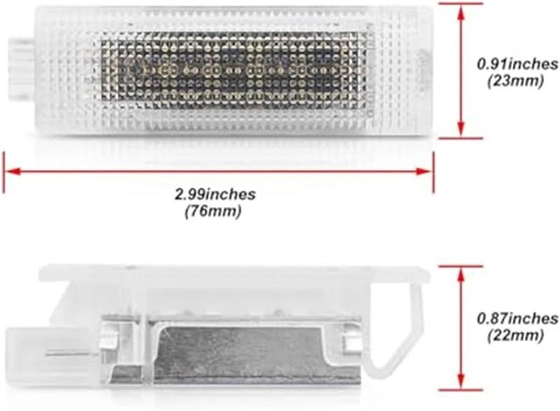 Wivplex Full White Interior Trunk and License Plate Light - Image 4