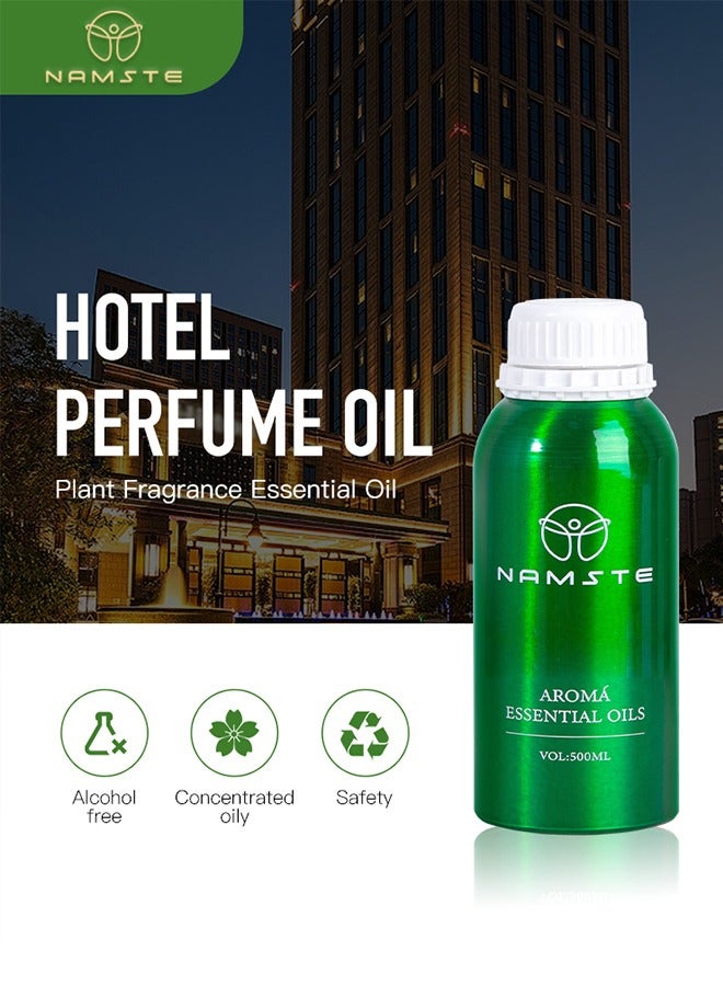 ناماستي زيت عطري ٥٠٠ مل، عطر يدوم طويلًا - غلب عليه المسك! زيت عطري محبوب من البرغموت والقرنفل. - Image 1