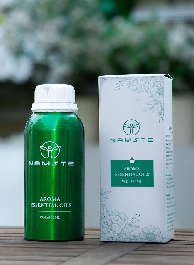 ناماستي زيت عطري ٥٠٠ مل، عطر يدوم طويلًا - غلب عليه المسك! زيت عطري محبوب من البرغموت والقرنفل. - Image 4