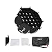 AMBITFUL AMBITFUL 11.8"/30cm Mini Softbox Quick Release & Fold Soft Box Bowens Mount with Speedlight Bracket,Compatible with COB - Image 2