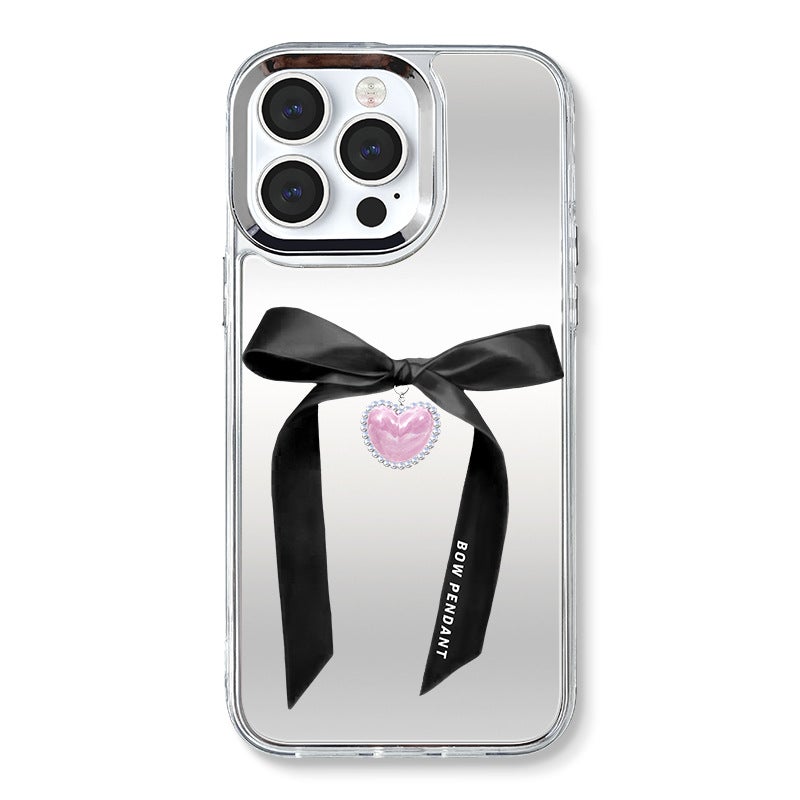 Zhitai iPhone14 mobile phone shell wholesale Apple 15 niche 11 three-in-one mirror suitable for 13Pro mobile phone chain - Image 1