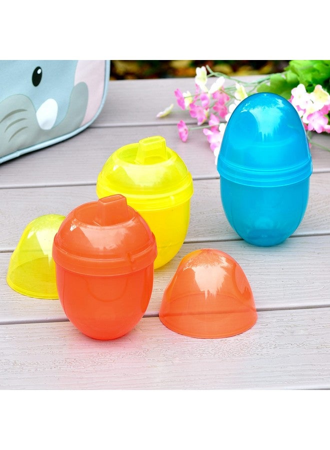 Youngever 9 Pack 7 Ounce Kids Sippy Cups Sippy Cups For Infant Kids Toddler 9 Assorted Color Sippy Cups - Image 4