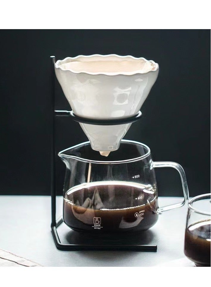 EXCLIFE Coffee hand-pour holder filter cup holder coffee utensil hand-pour coffee holder - Image 5