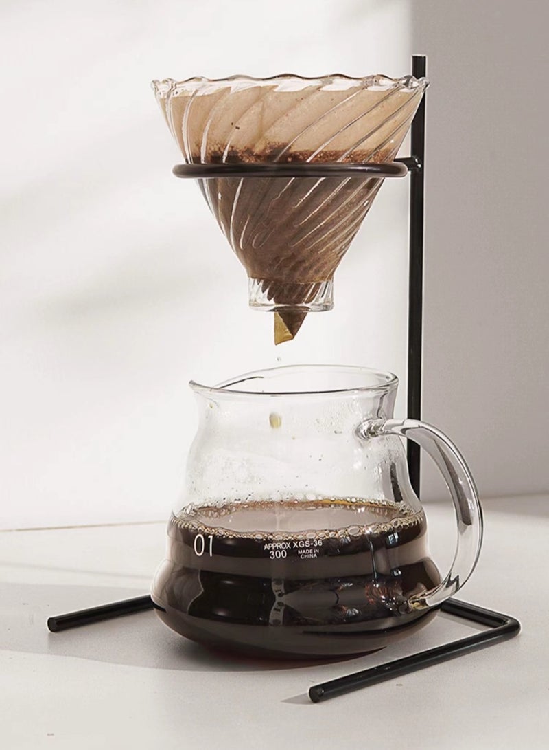EXCLIFE Coffee hand-pour holder filter cup holder coffee utensil hand-pour coffee holder - Image 3