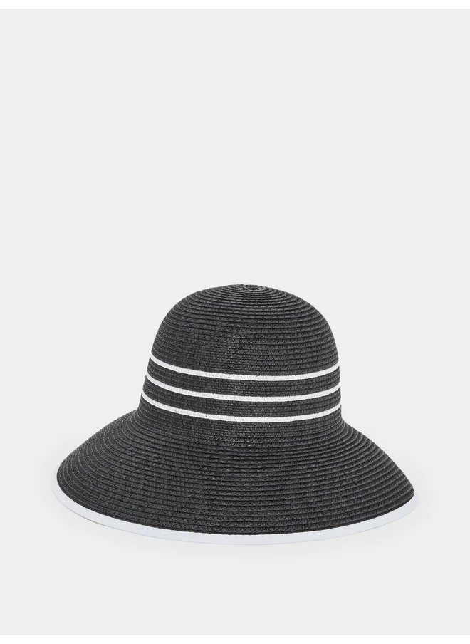 Styli Styli Striped Straw Hat