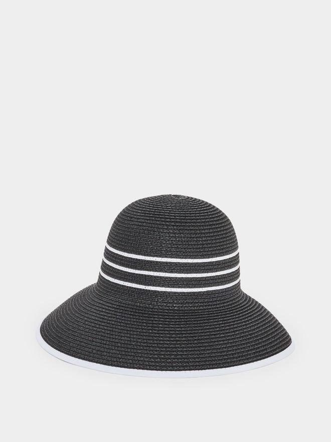 Styli Styli Striped Straw Hat  - Image 2