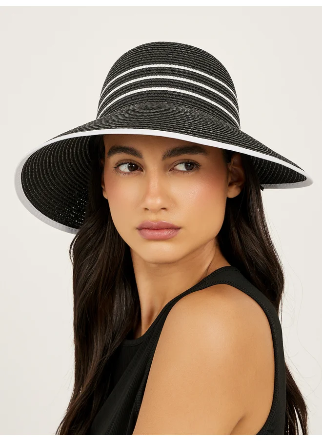 Styli Styli Striped Straw Hat