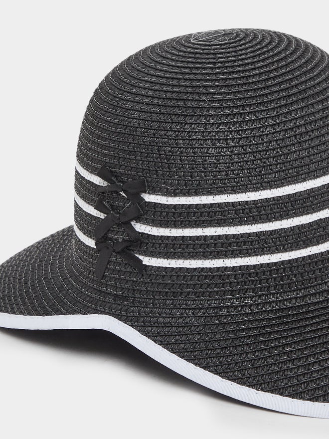 Styli Styli Striped Straw Hat  - Image 4