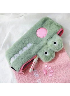 Party Propz Party Propz Pencil Pouch for Girls - Plush Pencil Pouches For Kids | Pouch for Girls for School | Cute Pouch for Kids | Fur Pouches for Girls | Soft Pouch for School | Pen Pencil Pouch | Fancy Pouches  - Image 3