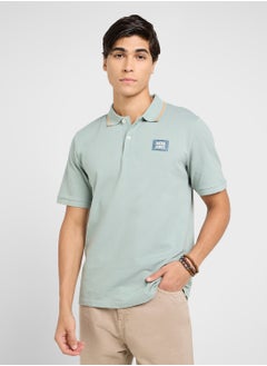 JACK & JONES Jjhudson Chest Print Polo  - Image 1