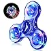 WELLVO LED Fidget Spinner for Kids Adults Light up Sensory Fidget Toys for Kids 48 812 Anxiety Stress Relief Classroom Prizes Glow in The Dark Hand Fidget Spinner Boys Girls Birthday Gifts - Image 2