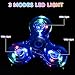 WELLVO LED Fidget Spinner for Kids Adults Light up Sensory Fidget Toys for Kids 48 812 Anxiety Stress Relief Classroom Prizes Glow in The Dark Hand Fidget Spinner Boys Girls Birthday Gifts - Image 4