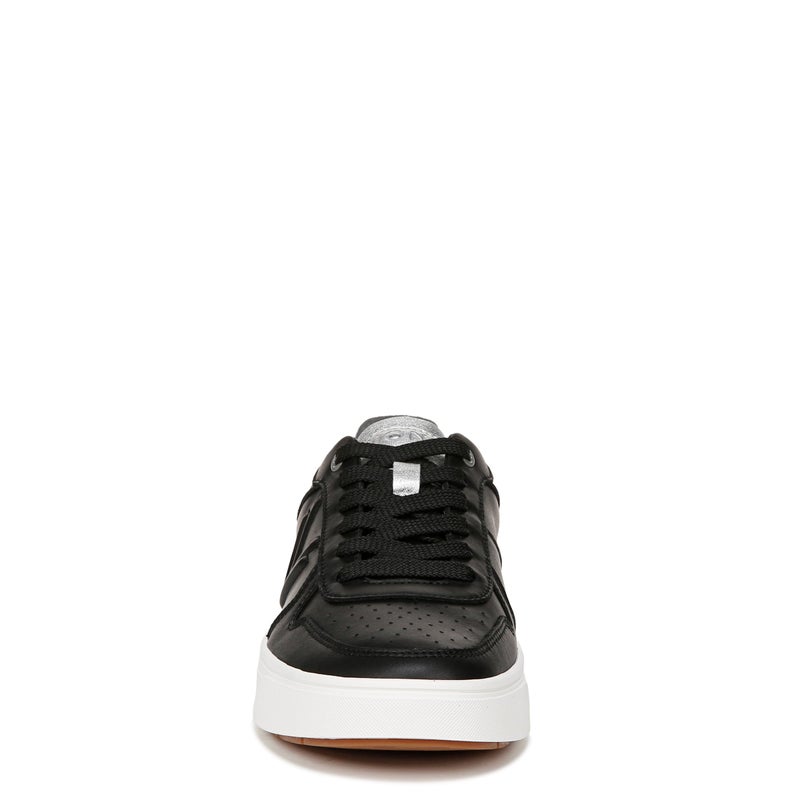 Vionic Kimmie Court Court Inspired Shoes Black & Silver Leather 7.5 M - Image 2