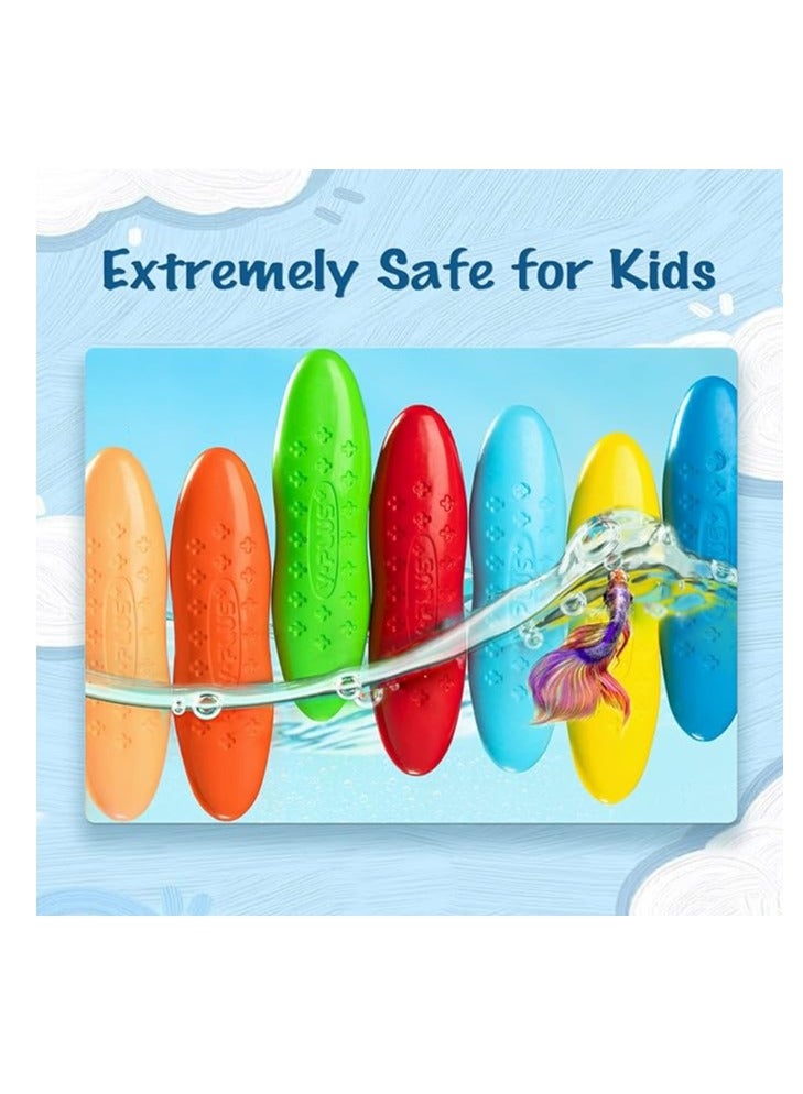 YPlus Peanut Crayons for Kids, 24 Colors Washable Toddler Crayons, Non-Toxic Baby Crayons for ages 2-4, 1-3, 4-8, Coloring Art Supplies… - Image 3