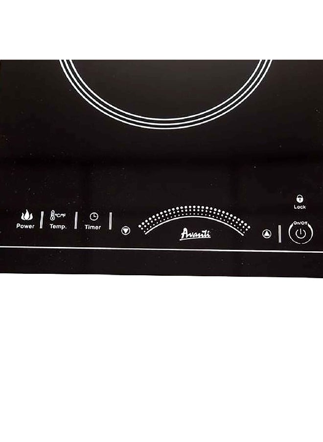 Avanti 1800W Portable Induction Cooktop Black 11.4 x 36 x 44 cm IH1800L1B-IS  - Image 4