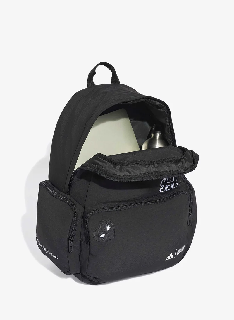 Adidas BLACK Marvel'S Spider Man Printed Backpack  | Best Price UAE