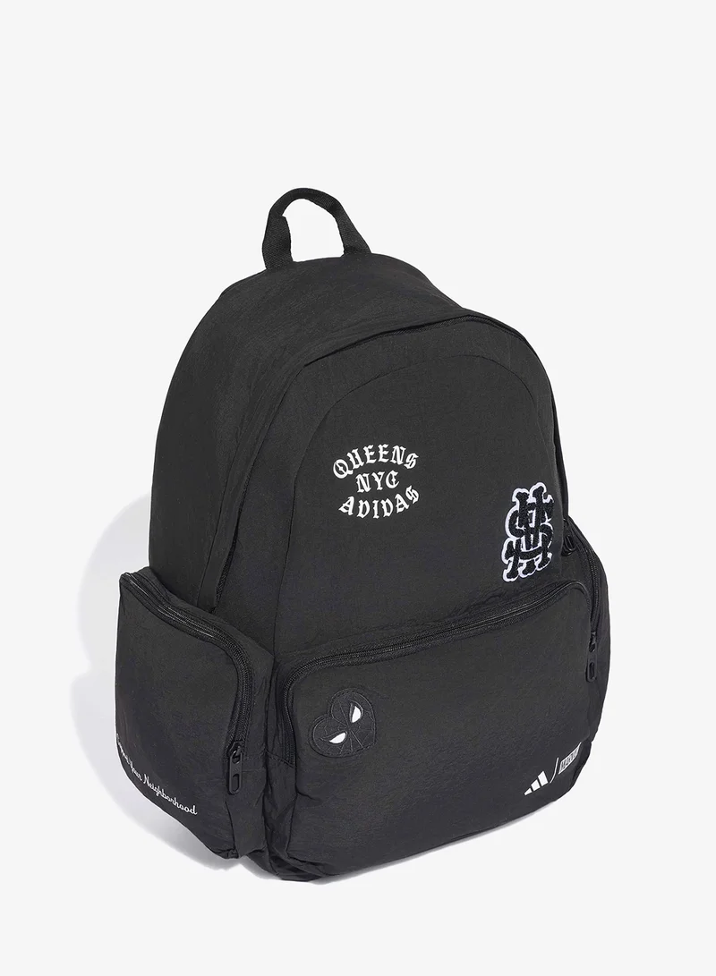Adidas BLACK Marvel'S Spider Man Printed Backpack  | Best Price UAE