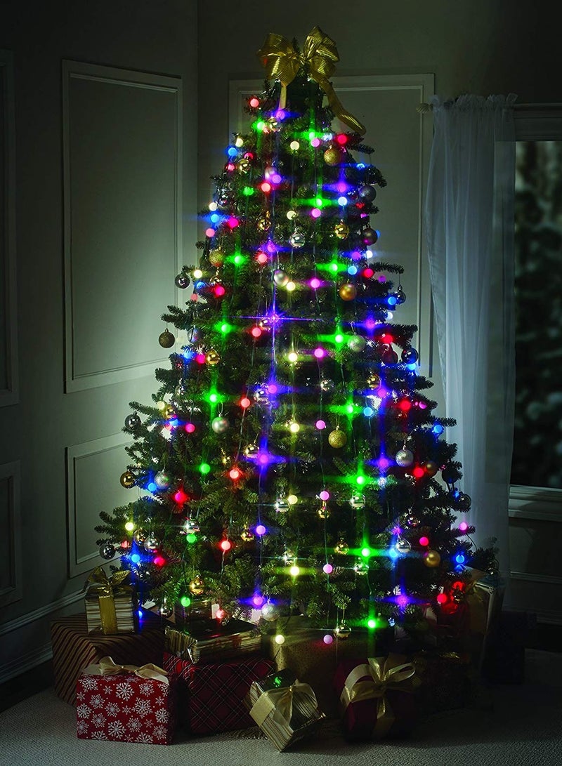 Tree Dazzler LED Christmas Lights, Color Changing LED Light for The Christmas Tree 64 LED - Image 1