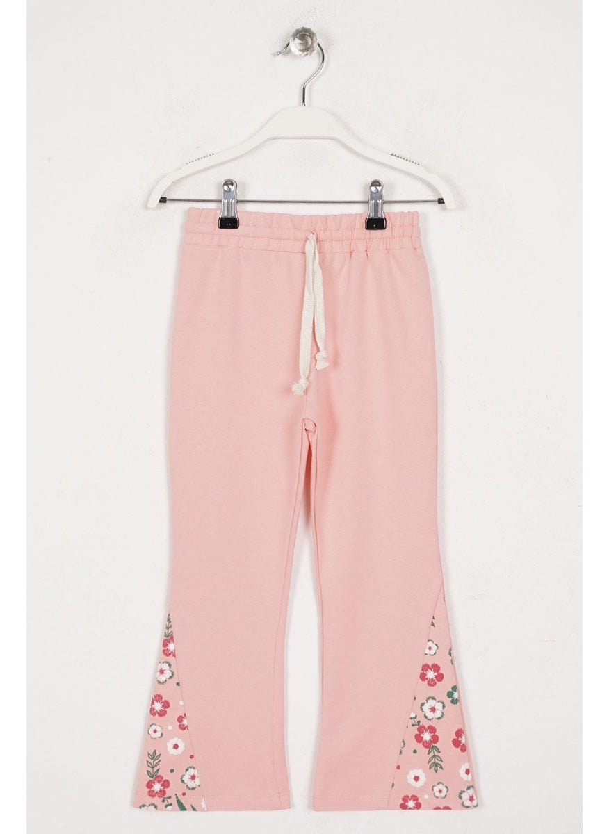 WEWE - Spanish Leg Salmon Color Girl Child Tracksuit Single Bottom - Image 1