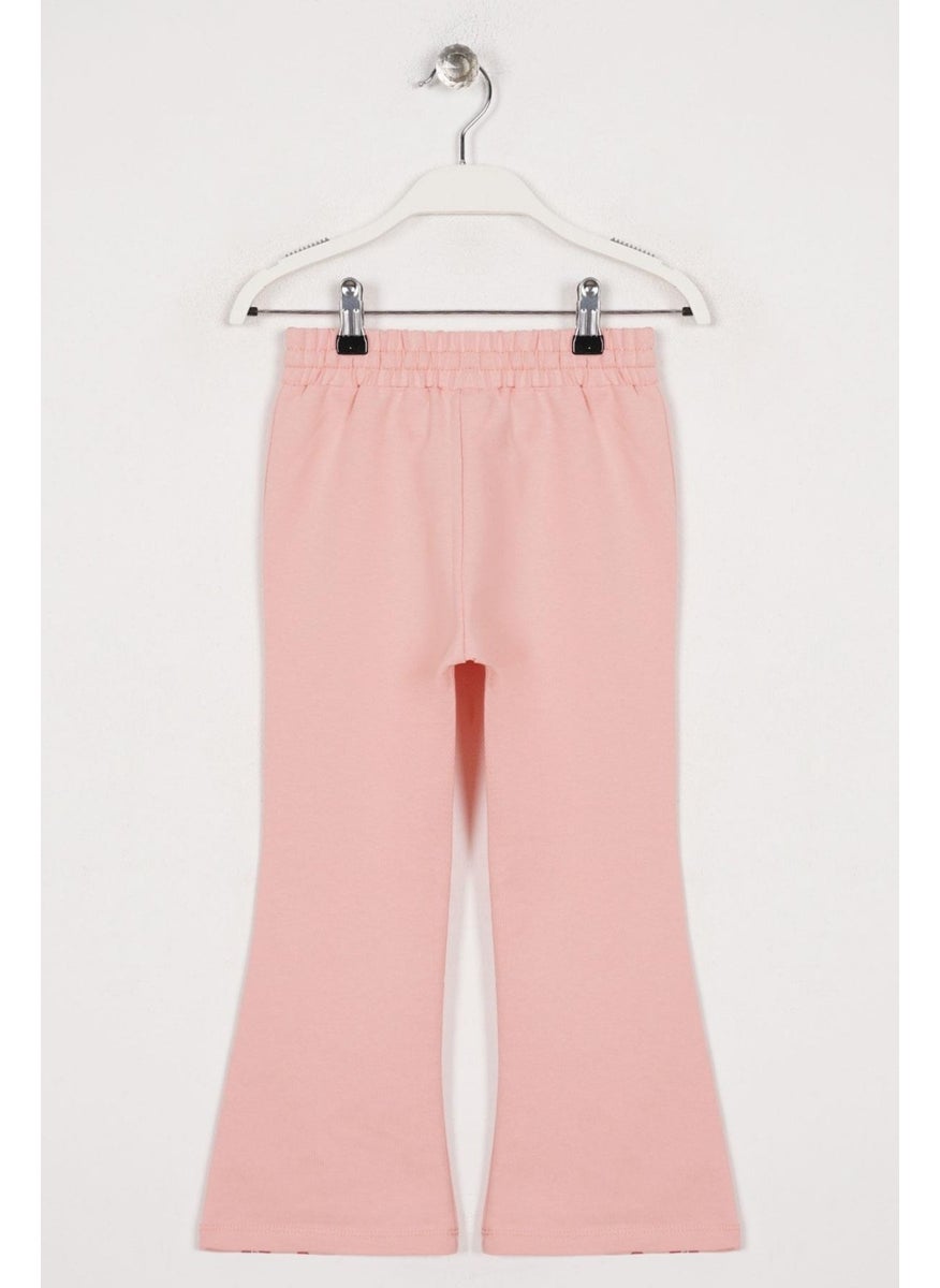 WEWE - Spanish Leg Salmon Color Girl Child Tracksuit Single Bottom - Image 1
