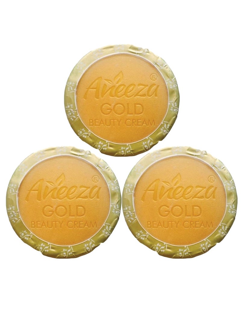 Aneeza Gold Beauty Cream Pack of Three each 20g