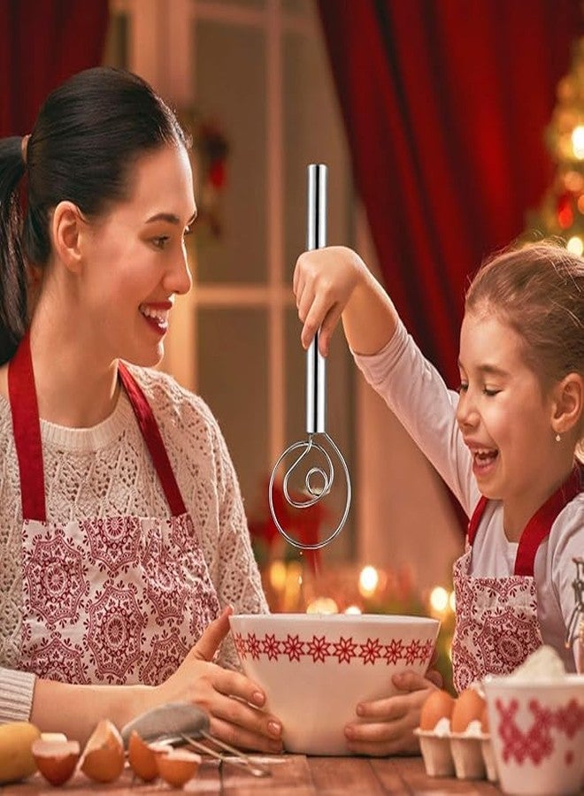 PARSE PERSONAL CARE Premium Danish Dough Whisk for Bread Making, Stainless Steel Food Grade Hand Mixer and Blender for Baking Cake, Dessert, Sourdough, Pizza, Pastry - Image 4
