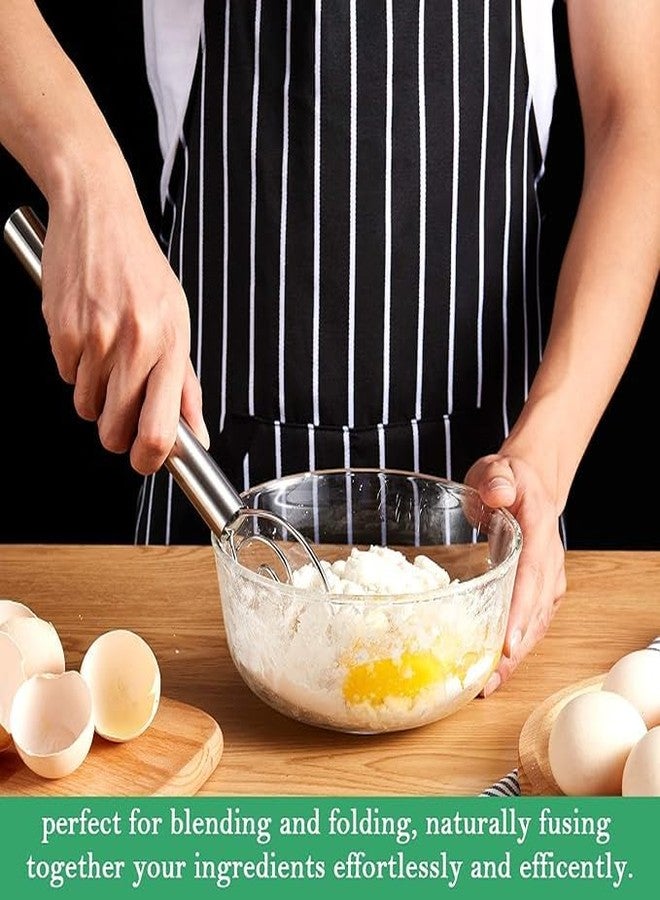 PARSE PERSONAL CARE Premium Danish Dough Whisk for Bread Making, Stainless Steel Food Grade Hand Mixer and Blender for Baking Cake, Dessert, Sourdough, Pizza, Pastry - Image 3