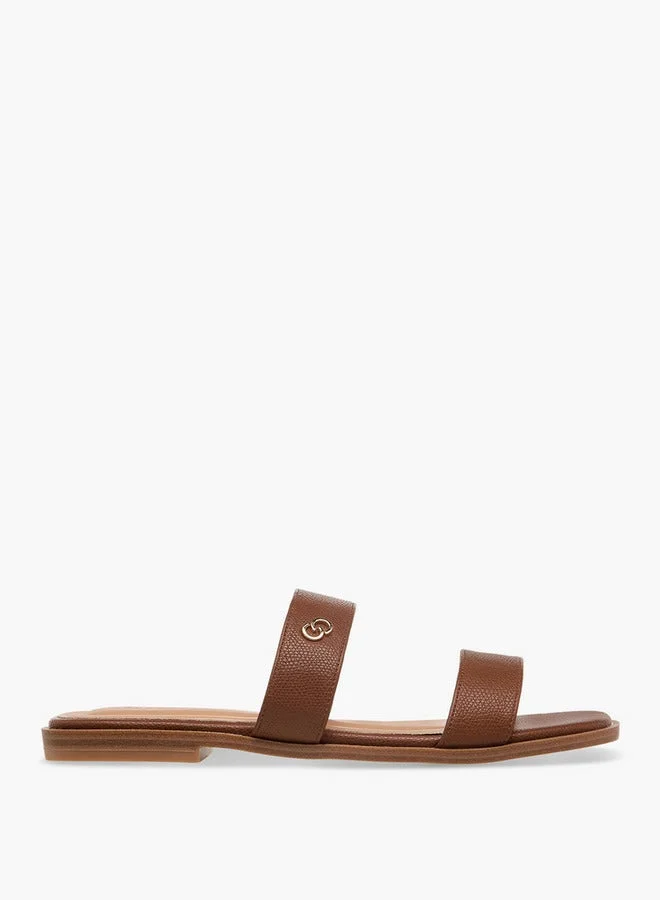 Celeste Women's Solid Slip-On Sandals