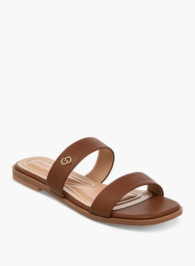 Celeste Women's Solid Slip-On Sandals