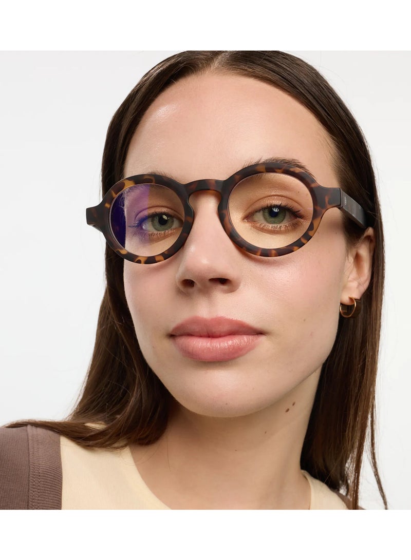 BARNER Le Marais Matte Tortoise - Round Glasses - Image 3