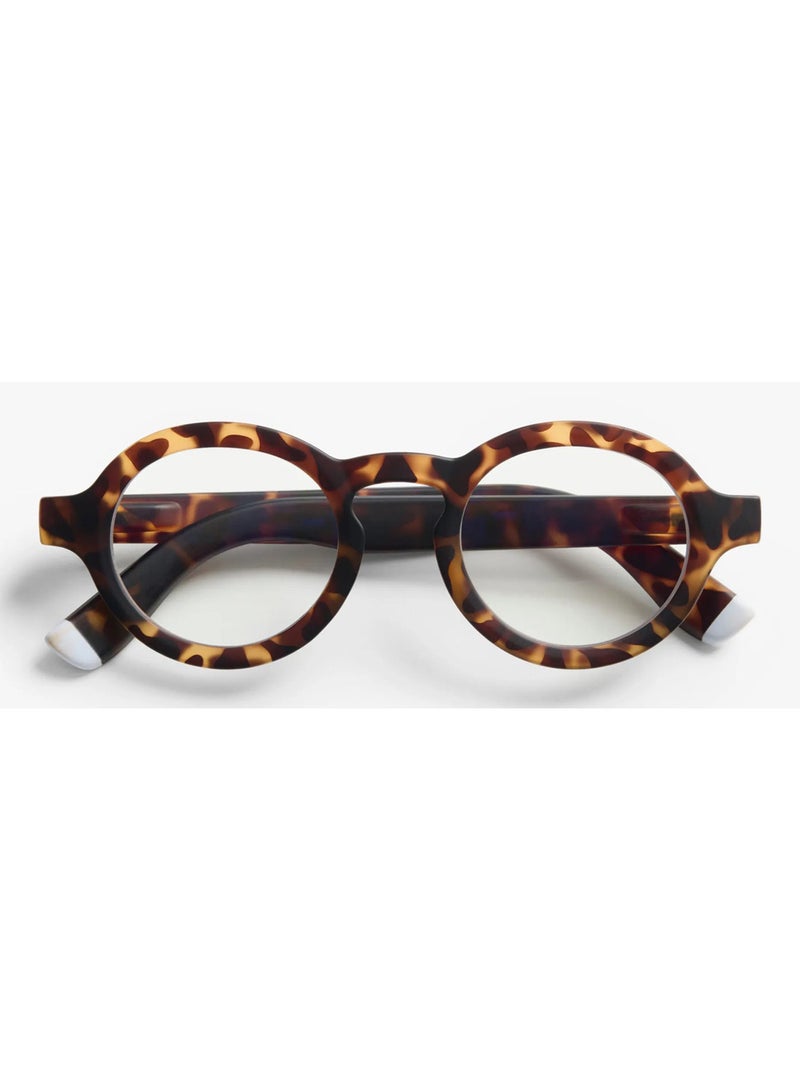 BARNER Le Marais Matte Tortoise - Round Glasses - Image 1
