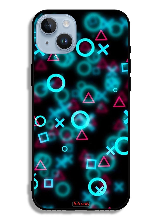 Tolwak Apple iPhone 14 Plus Protective Case Squid Game Icons Small - Image 2