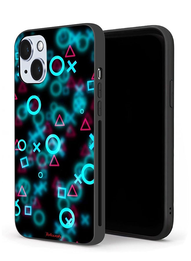 Tolwak Apple iPhone 14 Plus Protective Case Squid Game Icons Small - Image 1