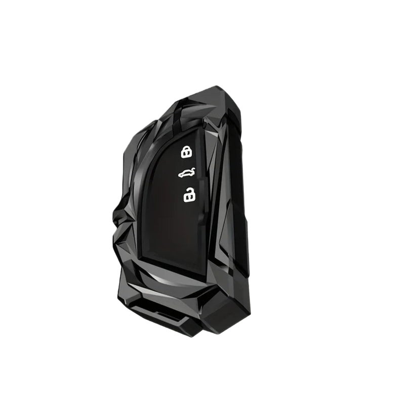 Compatible Car Remote Key Case Keychain Cover Black For Octavia Leon Golf 8 - Image 4