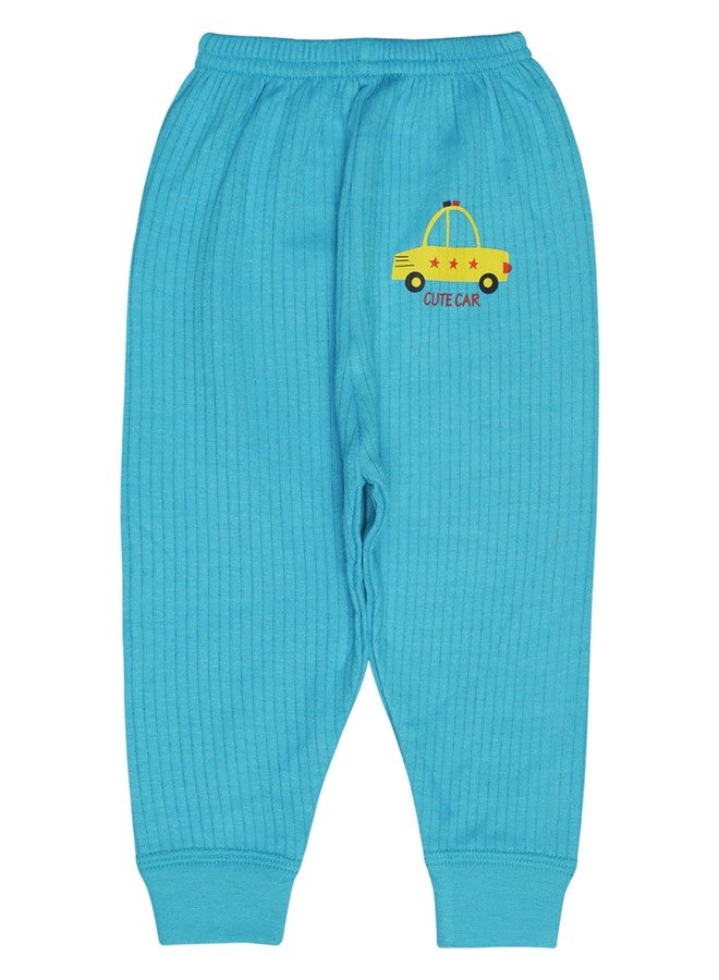 BODYCARE Unisex Baby Mid Rise Loose Thermal Bottom Pack of 3 - Assorted, 3-6 Months - Image 5