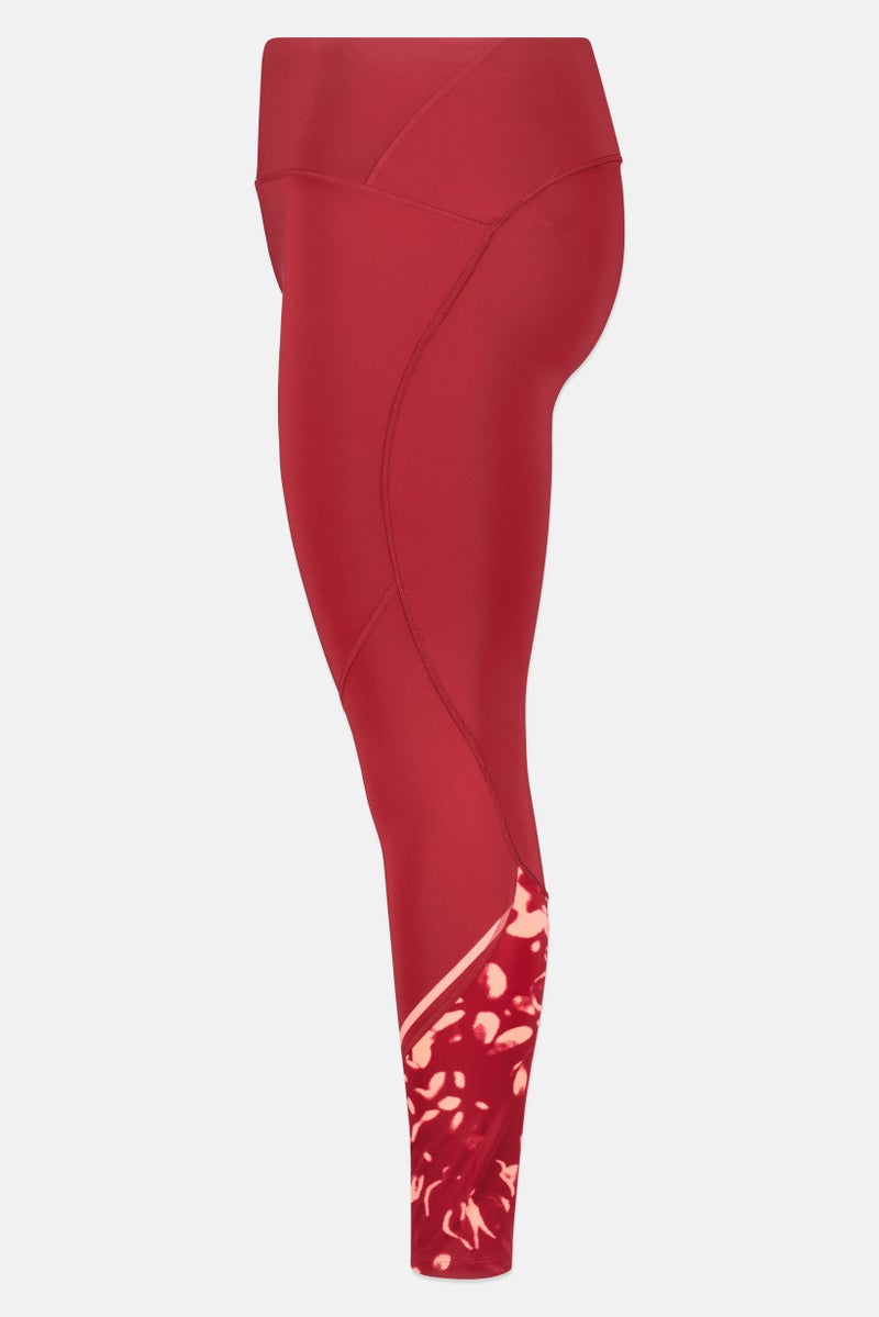 UNDER ARMOUR Women Sportswear Fit Training Leggings, Maroon - Image 4