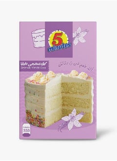فايف مينتس خليط كيك فانيليا سبونج 400 جرام 