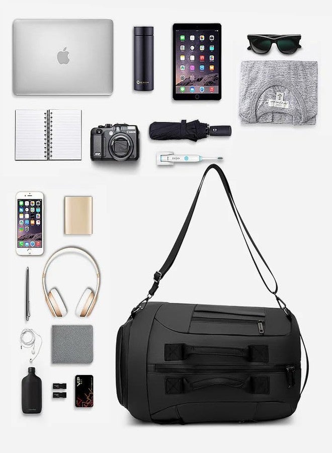ristoss Large Capacity Travel Backpack for Men | Water-Resistant Business & Outdoor Backpack | Multi-Purpose Bag for Travel Mountaineering Fitness & Daily Use - Image 4