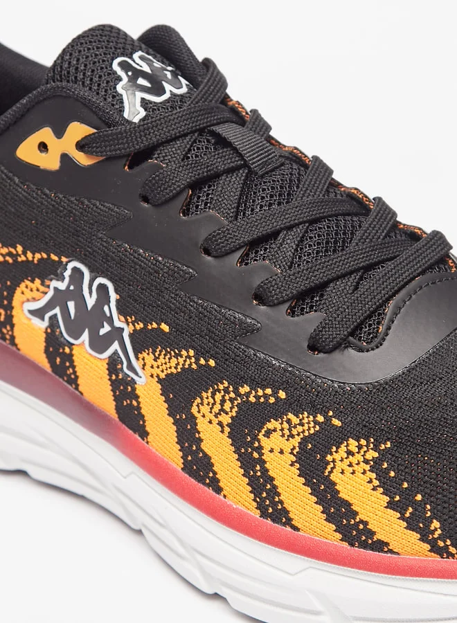 Kappa Mens Printed Lace-Up Sports Shoes